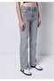Regular Fit Women's Gray Jean Trousers - 4