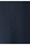 Regular Fit High Waist Straight Leg Women's Navy Blue Trousers - 6