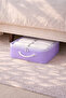 Purple Transparent Lid Storage Box – 28X32X15 cm Medium Size Closet Organizer for Clothes and Towels - 4