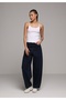 Slim Fit Women's White Tank Top - 3