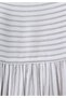 Regular Fit Shirt Neck Striped Women's Green Short Sleeve Shirt - 5