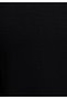 Regular Fit High Waist Wide Leg Women's Black Trousers - 7