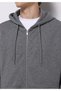 Oversize Fit Men's Anthracite Sweatshirt - 4