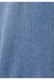 Straight Fit Low Waist Straight Leg Men's Indigo Ecologic Jean Trousers - 7