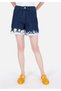 Mom Fit High Waist Women's Blue Jean Shorts - 4