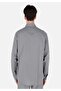 Comfort Fit Shirt Neck Plain Men's Green Pocketless Long Sleeve Shirt - 2
