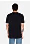 Regular Fit Round Neck Cotton Pack Jacquard Men's Black Short Sleeve T-Shirt - 2