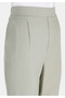 Regular Fit Low Waist Straight Leg Women's Green Trousers - 5