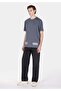 Comfort Fit Round Neck Plain Men's Gray Short Sleeve T-Shirt - 3