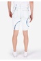 Regular Fit Mid Waist Men's Natural Jean Shorts - 2