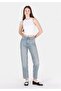 Straight Fit Women's Denim Jean Trousers - 3