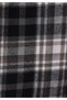 Regular Fit Shirt Neck Plaid Women's Black Long Sleeve Shirt - 6