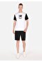 Regular Fit Round Neck Men's White Short Sleeve T-Shirt - 3