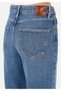 Straight Fit Women's Indigo Denim Jean Trousers - 6