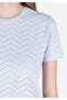 Blue Women's T-shirt Short Sleeve - 5