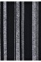 Regular Fit Shirt Neck Striped Men's Black Short Sleeve Shirt - 5