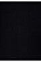 Regular Fit Round Neck Jacquard Men's Black Short Sleeve T-Shirt - 5