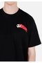Printed Regular Fit Crew Neck Black Men's Short Sleeve T-Shirt - 5