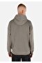 Comfort Fit Men's Hooded Green Sweatshirt - 2