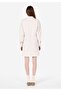 Slim Fit Women's Ecru Dress - 2