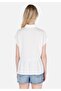 White Women's Shirt with Sleeves - 2