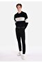 Slim Fit Low Waist Slim Leg Men's Black Jean Pants - 3