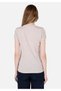 Slim Fit Round Neck Women's Gray Short Sleeve T-Shirt - 2