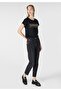 Relaxed Fit Regular Waist Black Women's Jean Trousers - 3