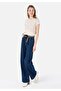 Slim Fit Round Neck Plain Women's Beige Short Sleeve T-Shirt - 3