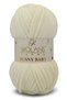 402 Cream Soft Velvet Bunny Baby 100Gr 120Mt Knitting Yarn Velvet Yarn Toy Yarn Blanket Yarn