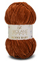 460 Chestnut Soft Velvet Bunny Baby Knitting Yarn Velvet Yarn Soft Toy Yarn Blanket Yarn