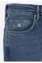 Skinny Fit Low Waist Narrow Leg Men's Denim Jean Trousers - 6