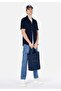 Cargo Fit Mid Rise Straight Leg Cargo Pocket Men's Indigo Jean Pants