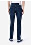 Straight Fit Men's Indigo Denim Jean Trousers - 2