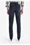 Slim Fit Low Waist Slim Leg Men's Black Jean Pants - 2