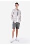 Regular Fit Shirt Neck Striped Men's Beige Long Sleeve Shirt - 3
