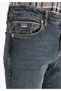 Slim Fit Low Waist Skinny Leg Men's Denim Jean Trousers - 5