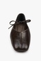 Women's Noriel Brown Skin Tie-Detail Ballet Flats - 6