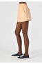 Regular Fit Low Waist Women's Orange Shorts - 3