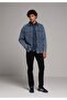 Straight Fit Low-Rise Straight Leg Men's Black Trousers