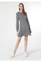 Slim Fit Women's Navy Blue Dress