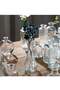 Set of Clear Glass Vases, Decorative Flower Vases for Home Living Room Arrangements - 4
