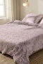 Cotton Collection Single Duvet Cover Set Violet - 2