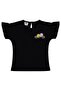 Flower Pocket 6-18 Months T-Shirt - Black
