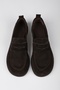 Women's Zac Bitter Brown Genuine Suede Leather Loafers - 3