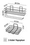 Adhesive Bathroom Shelf Paper Towel Holder And Metal Soap Dish Set Organizer - 7