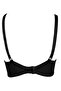 Women's Black Triangle Look Empty Cup Sponge Wire Free Bra - 2