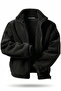 Men's Heat Thermal Underwear Outer Sherpa Autumn Winter Full Zip Plush Fleece Sweatshirt - 2