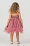 Aizona Girl's Evening Dress M00782 Dried Rose - 5