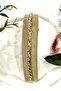 Zircon Stone Vip Infinity Steel Bracelet (Gold14K/17/19Cm) - 3